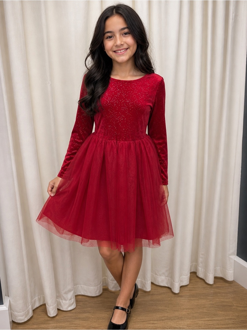 Girls Holiday Dress